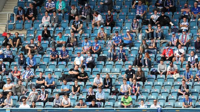 Hansa Rostock darf im Ostseestadion vor Zuschauern spielen. Hansa Rostock darf im Ostseestadion vor Zuschauern spielen.