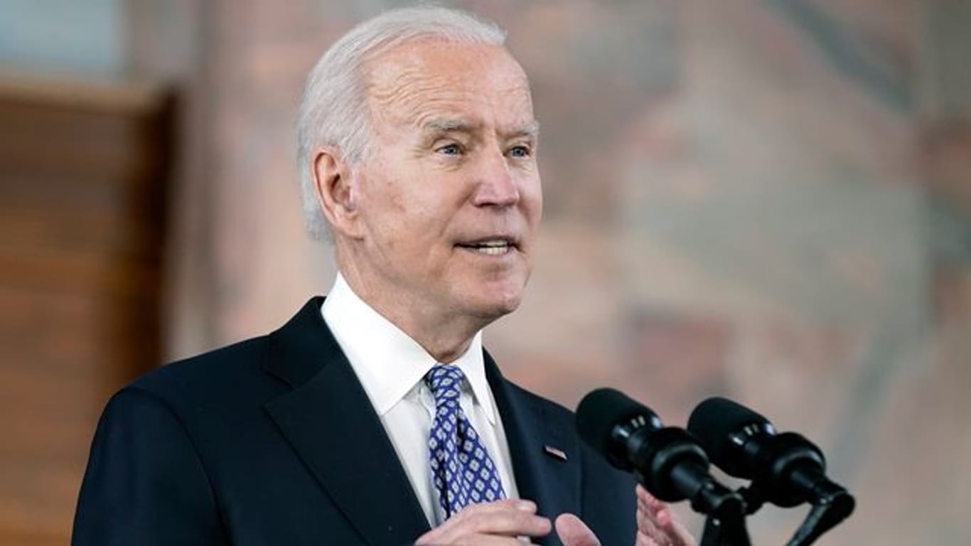 US-Präsident Joe Biden ruft das Land zum Engagement gegen Rassismus auf.