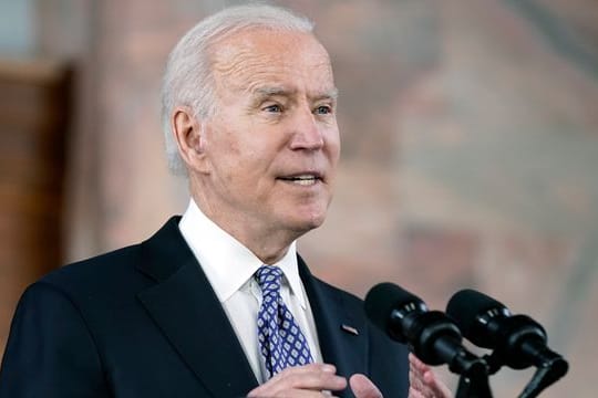 US-Präsident Joe Biden ruft das Land zum Engagement gegen Rassismus auf.