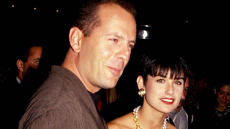 Bruce Willis und Demi Moore: Sie waren von 1987 bis 2000 verheiratet.