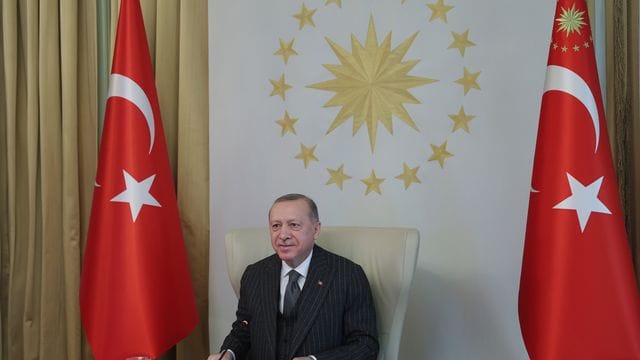 Recep Tayyip Erdogan, Präsident der Türkei. Recep Tayyip Erdogan, Präsident der Türkei.