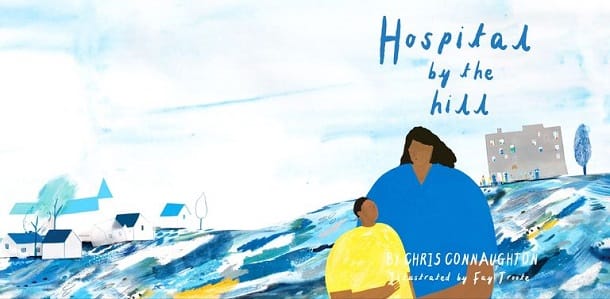 "Hospital by the hill": Fay Troote hat das Cover des Kinderbuchs entworfen.