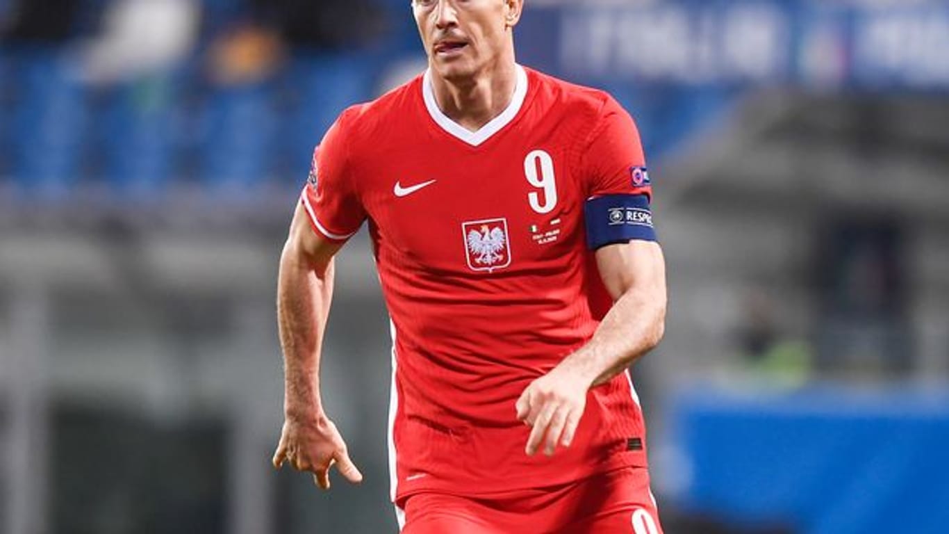 Soll nun doch für Polen gegen England spielen: Bayern-Torjäger Robert Lewandowski.