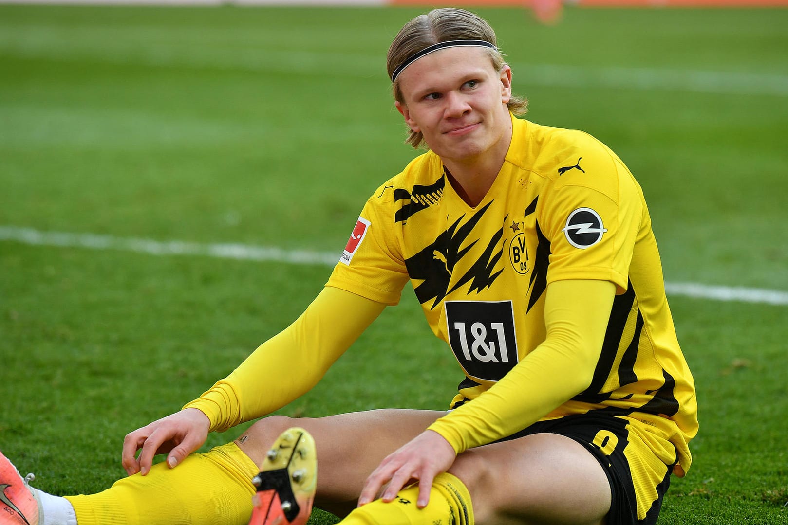 Erling Haaland: Der Norweger wirkte beim Auswärtsspiel gegen Köln gereizt.