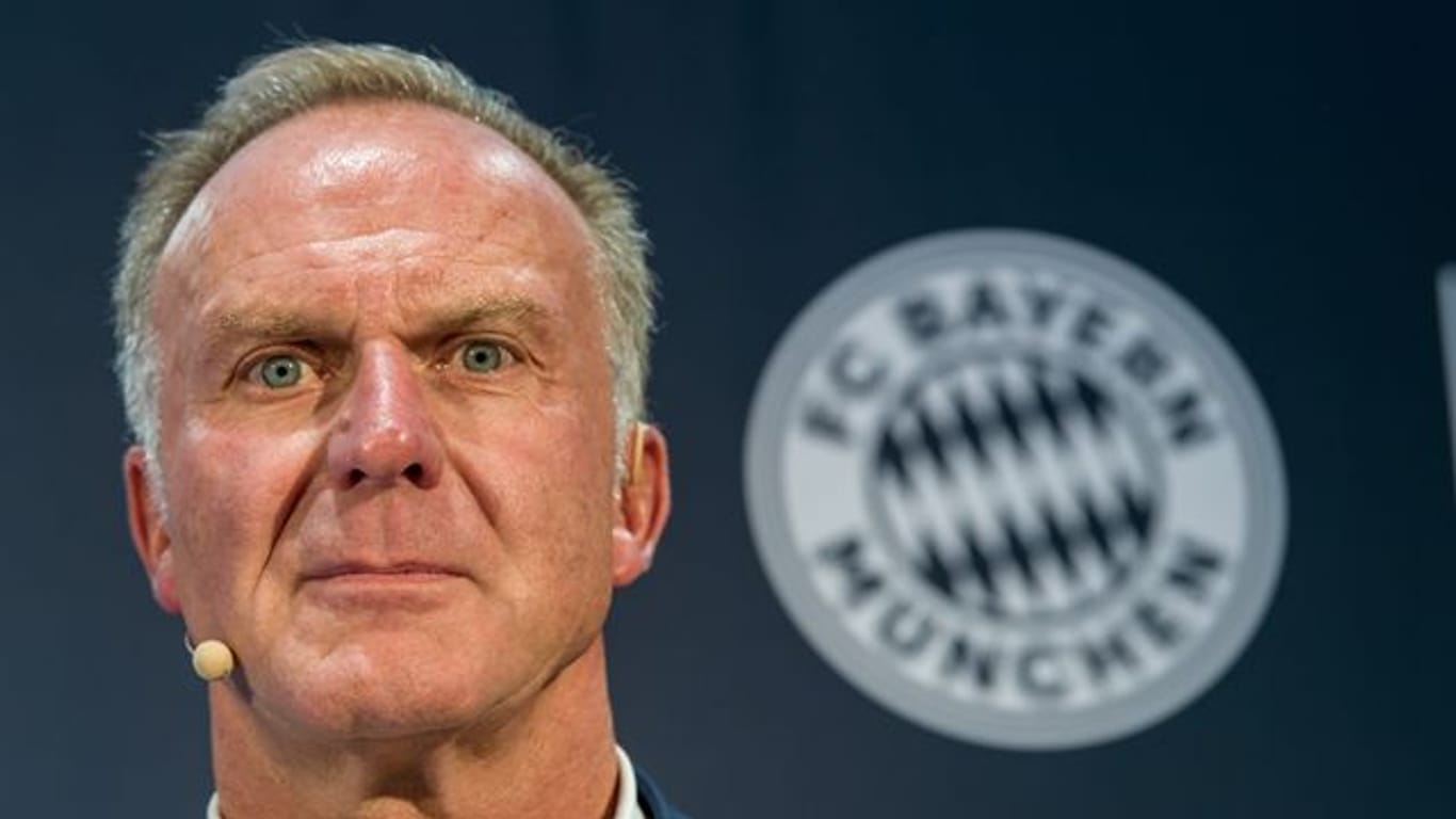 Verteidigt die Partnerschaft des FC Bayern mit der Fluggesellschaft Qatar Airways: Vorstandschef Karl-Heinz Rummenigge.