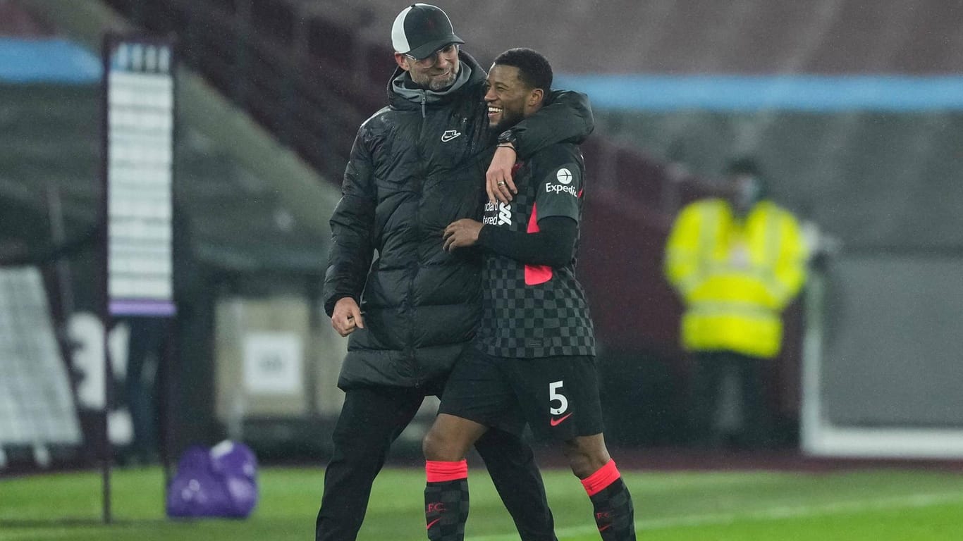 Ein erfolgreiches Duo: Jürgen Klopp (l.) und Georginio Wijnaldum.