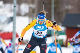 Franziska Preuß: Die DSV-Athletin machte einen guten Eindruck im letzten Saisonrennen.