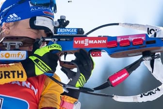 Sicherte sich Platz drei im Biathlon-Gesamtweltcup: Franziska Preuß.