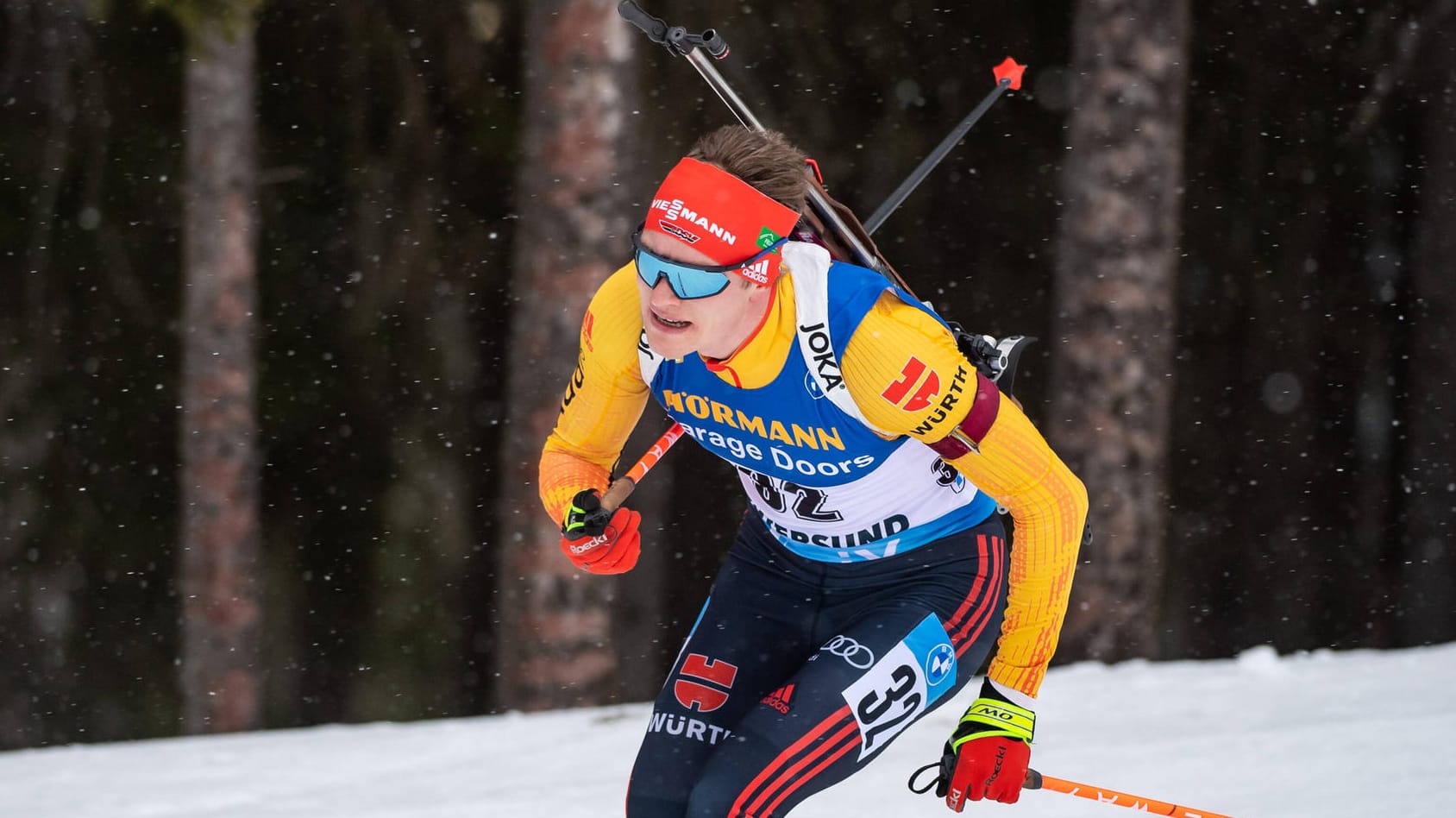 Benedikt Doll: Der DSV-Biathlet verabschiedet sich respektabel aus der Saison.