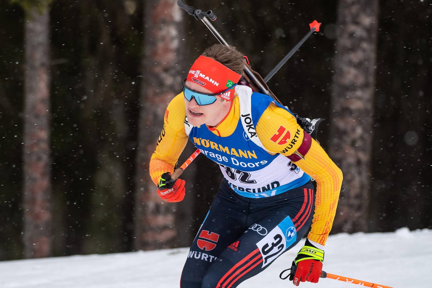 Benedikt Doll: Der DSV-Biathlet verabschiedet sich respektabel aus der Saison.