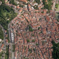 Die Altstadt von Tübingen: Hier wurden am Sonntag zwei leichte Erdbeben verzeichnet.