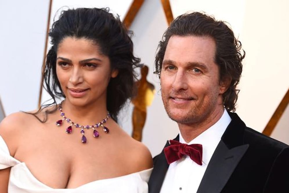 Matthew McConaughey und Camila Alves sind seit 2012 miteinander verheiratet.