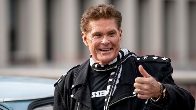 Für David Hasselhoff geht ein Traum in Erfüllung.