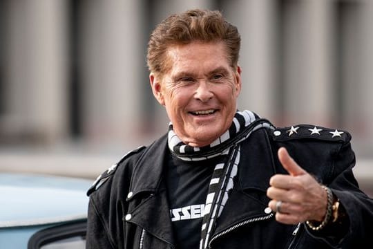 Für David Hasselhoff geht ein Traum in Erfüllung.