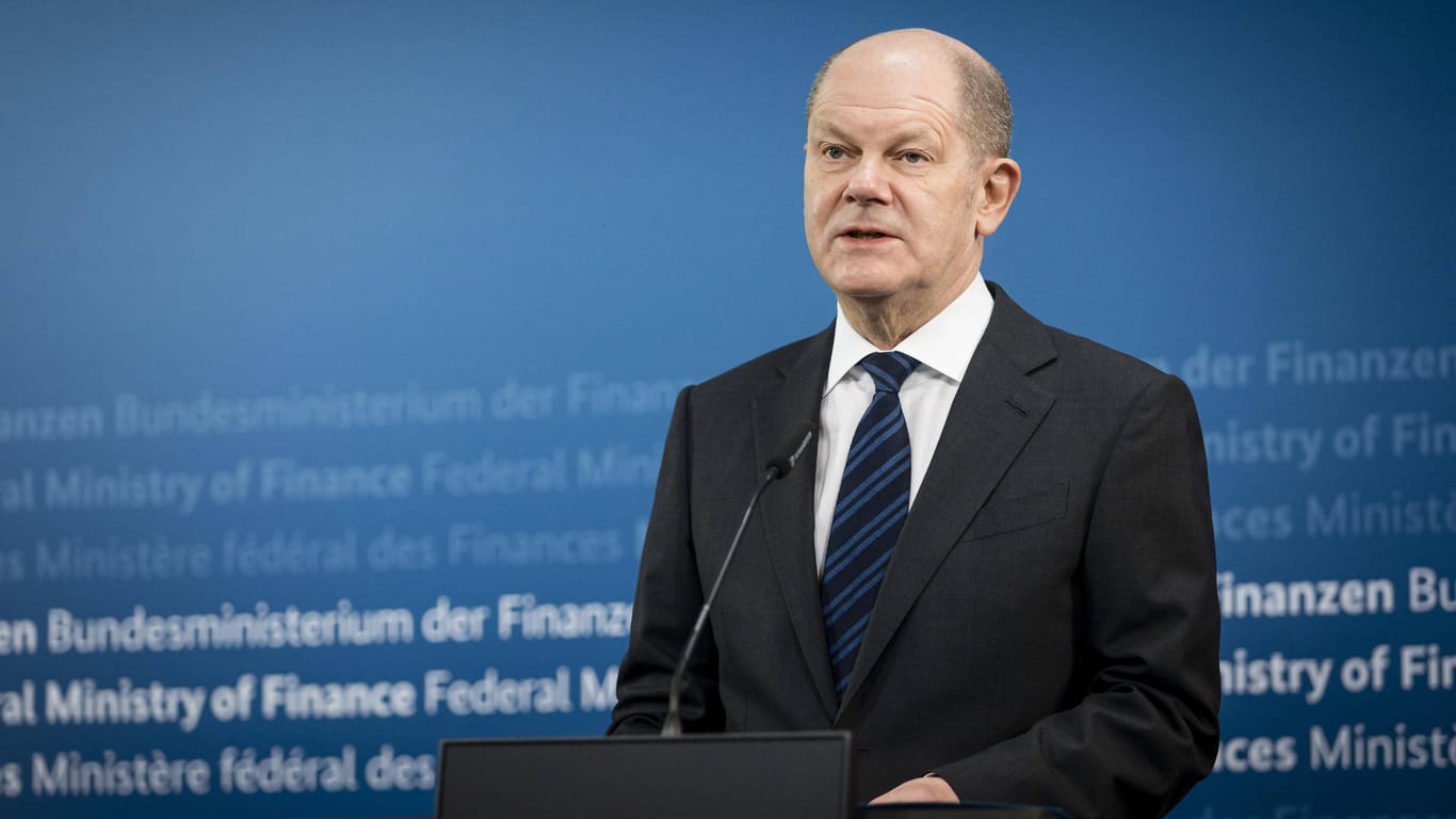Bundesfinanzminister Olaf Scholz (SPD): Er plant für 2022 eine enorme Neuverschuldung.