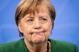 Kanzlerin Merkel: Bei dem Corona-Gipfel hat sich "Team Vorsicht" durchgesetzt.