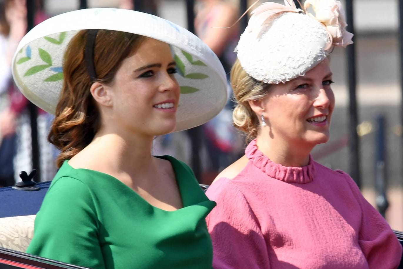 Prinzessin Eugenie und Gräfin Sophie bei der "Trooping the Colour"-Parade 2018: Die beiden übernehmen immer mehr Aufgaben für das britische Königshaus und werden gleichermaßen immer beliebter.