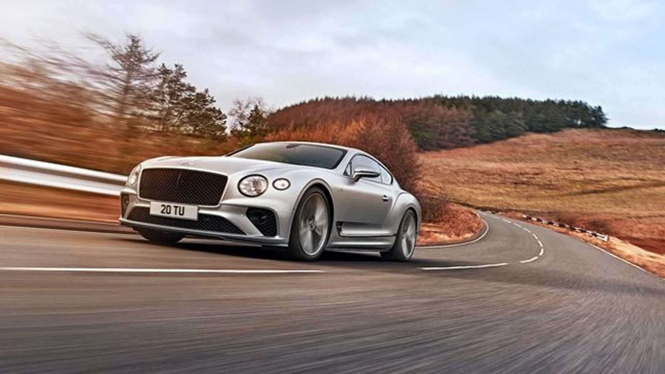 Saus und Braus: In der Speed-Version rennt der Bentley Continental GT bis 335 km/h.