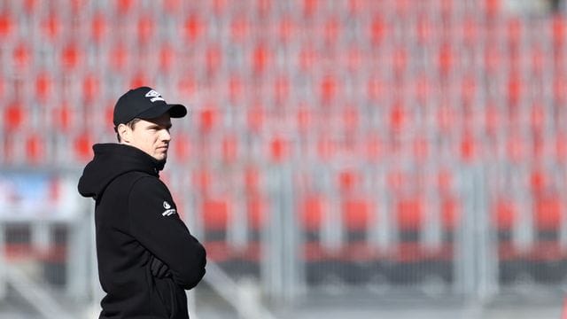 Nürnbergs Trainer Robert Klauß hatte mit der Erläuterung seines Matchplans für Aufmerksamkeit gesorgt. Nürnbergs Trainer Robert Klauß hatte mit der Erläuterung seines Matchplans für Aufmerksamkeit gesorgt.