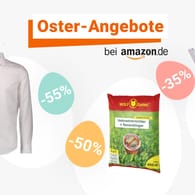Oster-Angebote bei Amazon: WLAN-Repeater, Seidensticker-Hemd und Rasendünger von Wolf zu Top-Preisen.