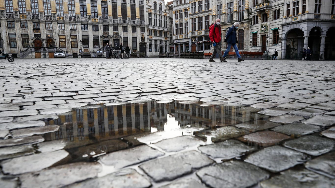 Platz in Brüssel: Nach den Osterferien sollen die Schulen wieder geöffnet werden können (Symbolbild).