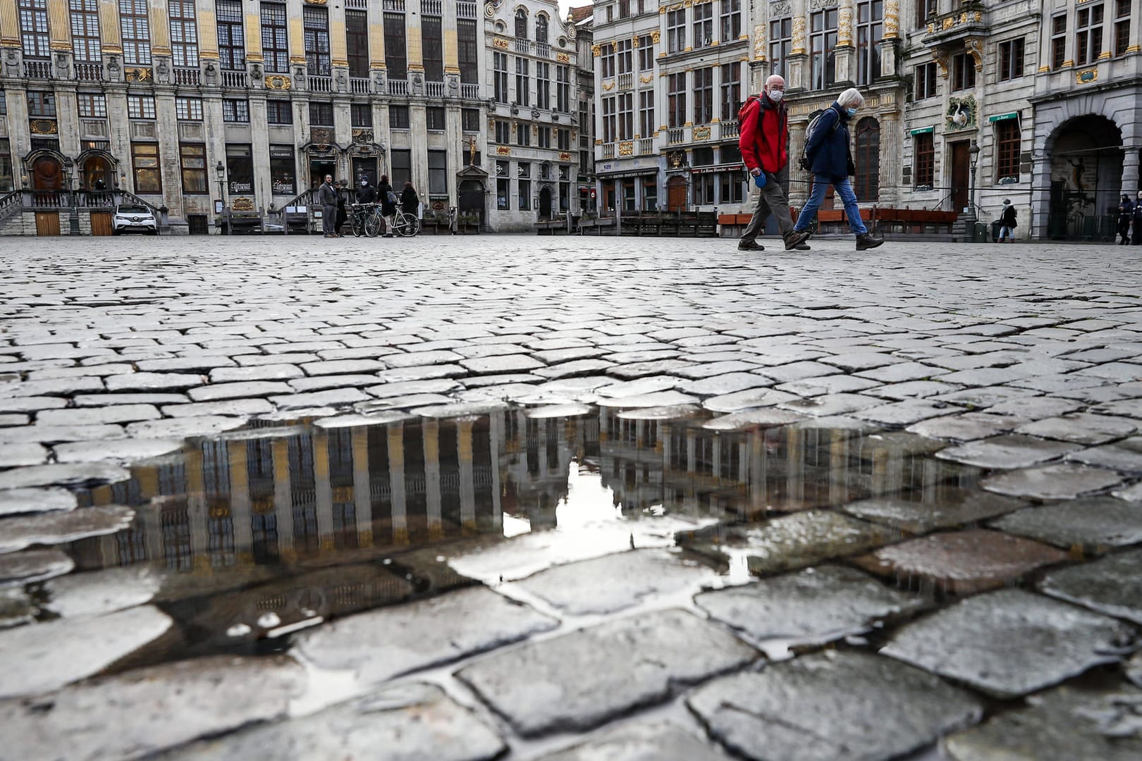 Platz in Brüssel: Nach den Osterferien sollen die Schulen wieder geöffnet werden können (Symbolbild).
