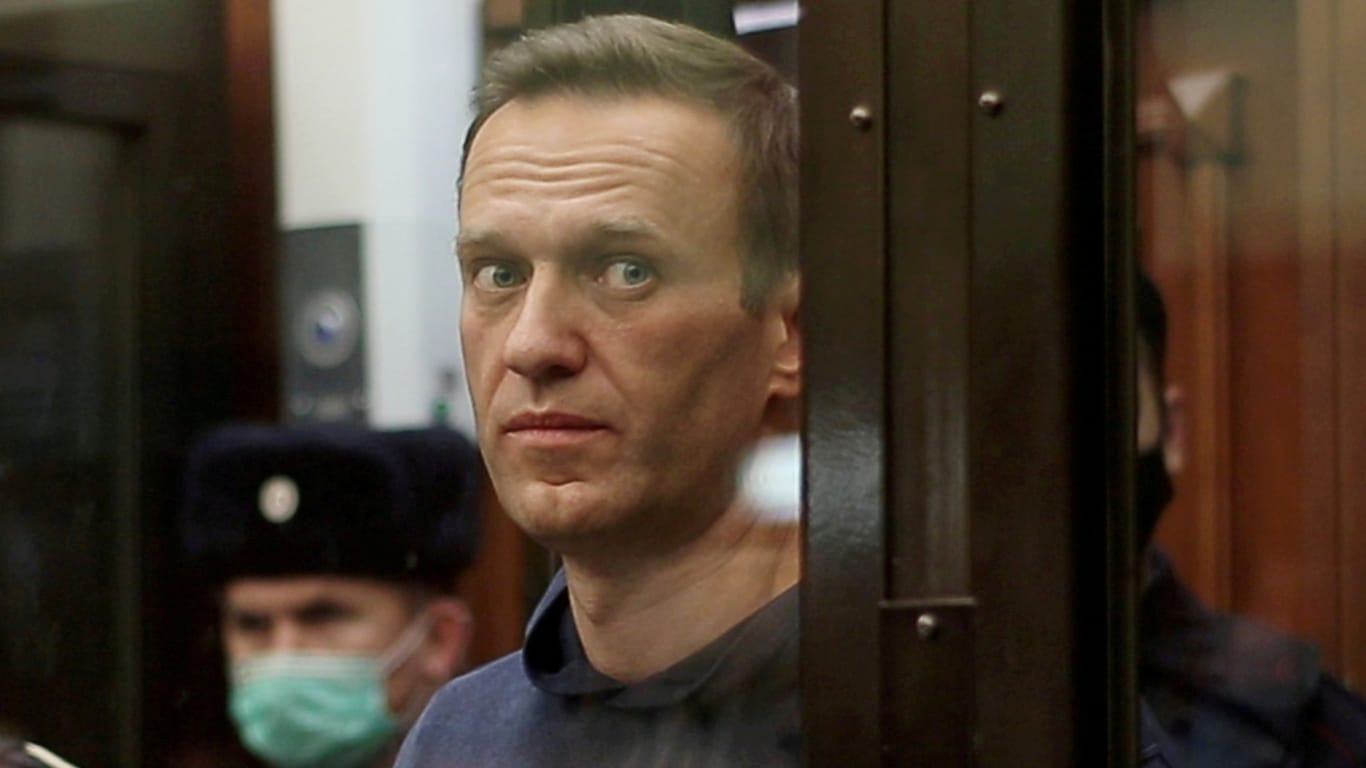 Alexey Nawalny vor Gericht in Moskau: Der Gesundheitszustand des Kremlkritikers hat sich offenbar verschlechtert.