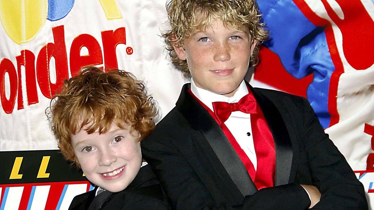 Grayson Russell und Houston Tumlin (r.): Sie spielten zusammen in dem Film "Ricky Bobby – König der Rennfahrer".