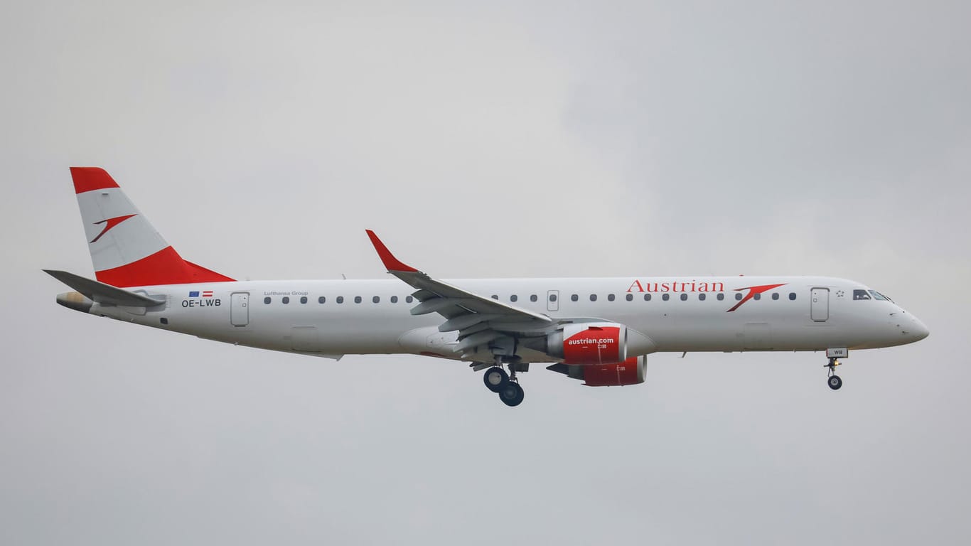 Jet der Austrian Airlines (Symbolbild): Die Fluggesellschaft leidet unter Corona.