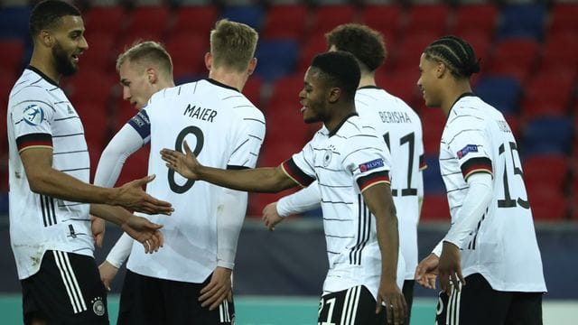 Überragender Mann beim deutschen U21-EM-Auftakt gegen Ungarn: Ridle Baku (3.