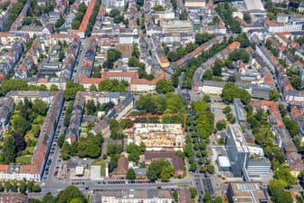 Ruhrallee in Dortmund: Die Innenstadt wird noch heute evakuiert.