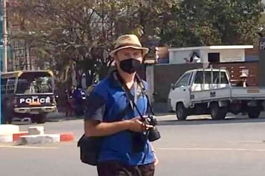 Robert Bociaga, ein polnischer Journalist, der für die Deutsche Presse-Agentur in Myanmar tätig war, ist freigelassen worden (Archiv).