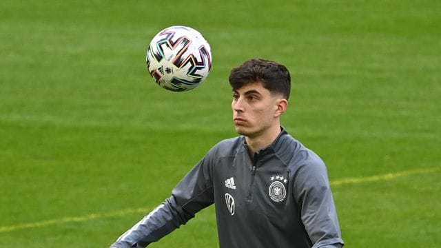 Kai Havertz spielt gegen Island von Beginn an.