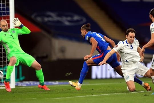 Der Engländer Dominic Calvert-Lewin (M.