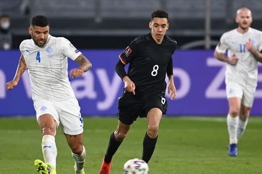 Feierte gegen Island sein Debüt in der A-Nationalmannschaft: Jamal Musiala.