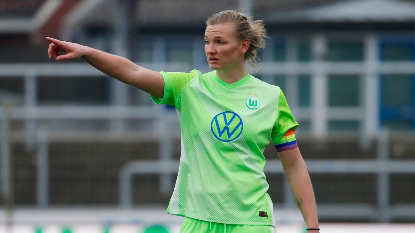 Alexandra Popp vom WfL Wolfsburg (Archivbild): Sie hat nach dem Sexismus-Eklat Klartext gesprochen.