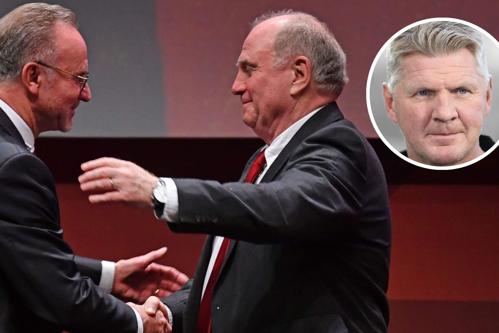 Karl-Heinz Rummenigge (l.) und Uli Hoeneß bei der Hauptversammlung des FC Bayern 2019. Geht es nach Stefan Effenberg, sehen sich die beiden bald an einer neuen Wirkungsstätte wieder.