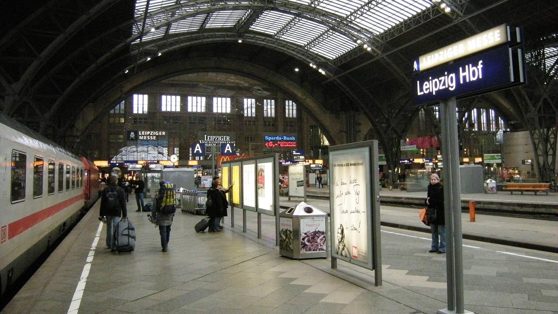 Der Leipziger Hauptbahnhof: Im European Railway Station Index schaffte es der Bahnhof auf den ersten Platz.