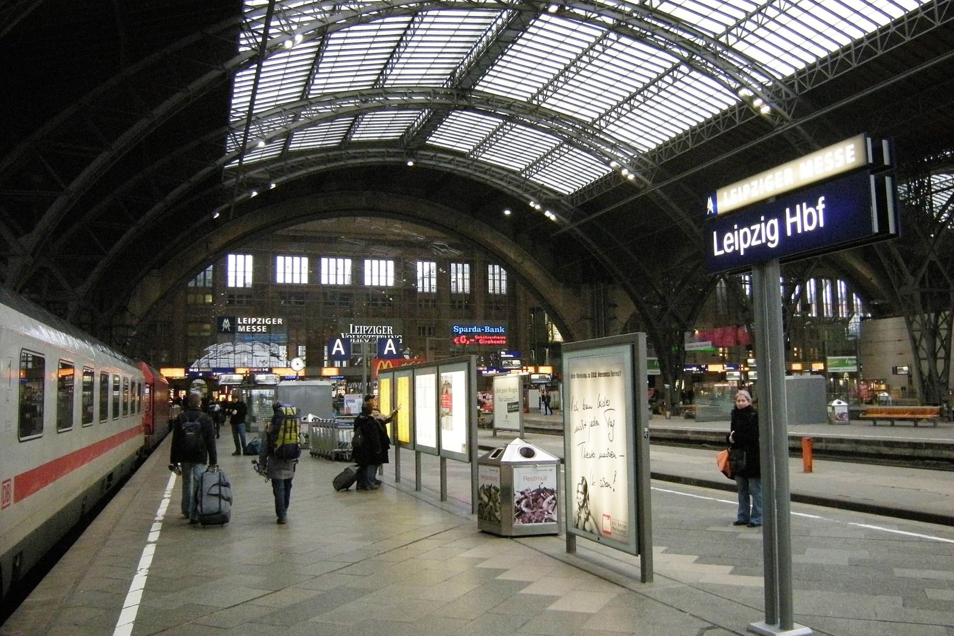 Der Leipziger Hauptbahnhof: Im European Railway Station Index schaffte es der Bahnhof auf den ersten Platz.