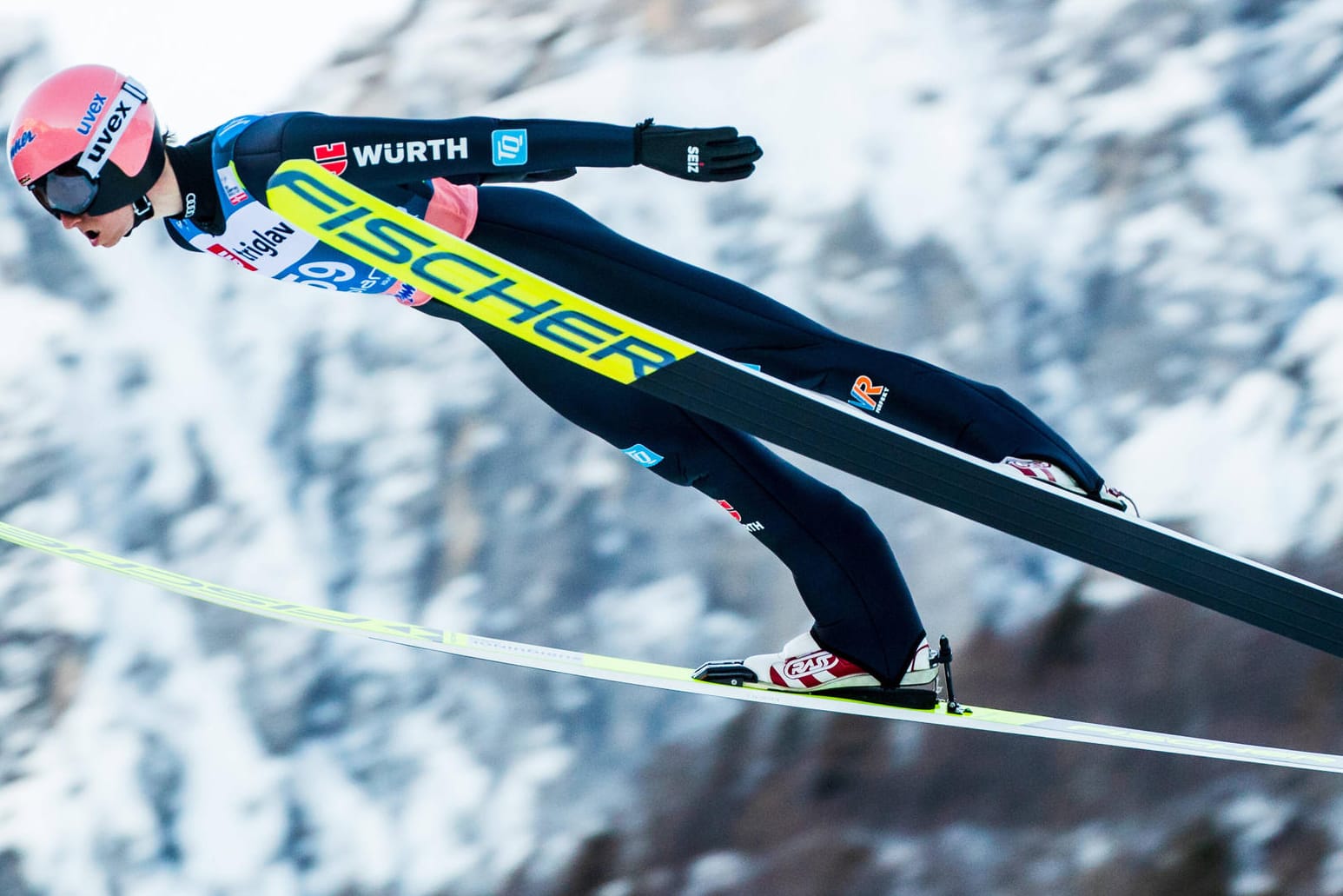 Tagessieger in Planica: Karl Geiger.