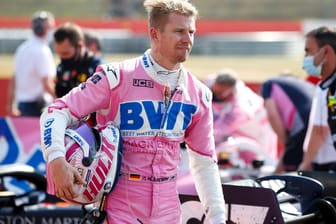 Hülkenberg im Overall von Racing Point: Der langjährige Formel-1-Fahrer half beim Rennstall in der vergangenen Saison aus.