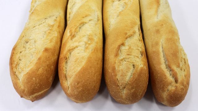 Sie gehören zur französischen Kultur: Baguettes.