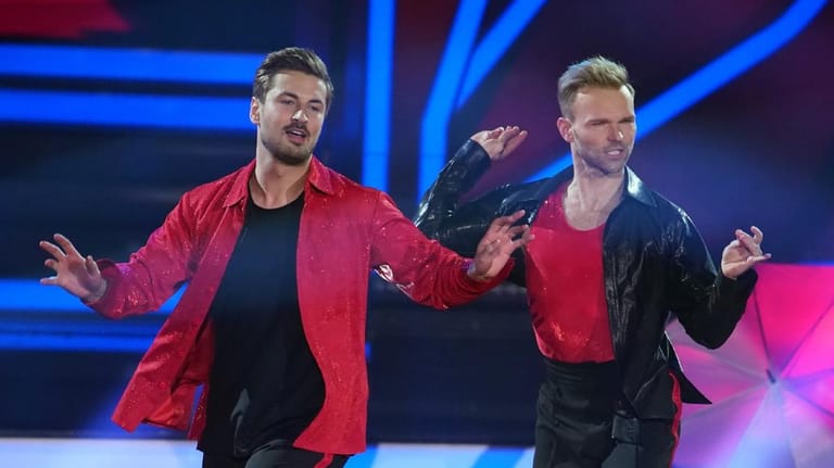Nicolas Puschmann und Vadim Garbuzov: Für ihren Tanz bekamen sie 30 Punkte.