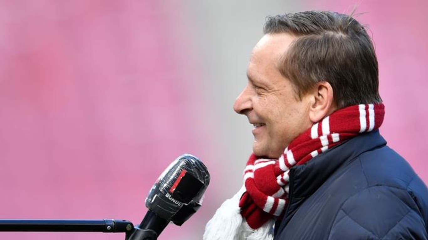 Horst Heldt: Der Teammanager des 1. FC Köln und der Trainer sollen sich nahe stehen.
