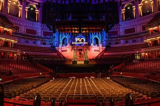 Die Londoner Royal Albert Hall feiert ihr 150-jähriges Bestehen.