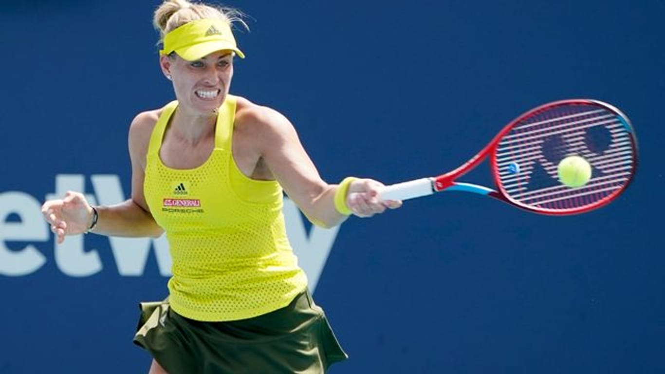 Angelique Kerber unterlag beim WTA-Turnier in Miami in der dritten Runde Victoria Asarenka mit 5:7 und 2:6.