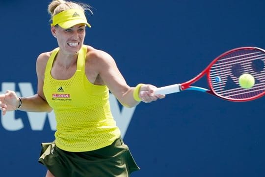 Angelique Kerber unterlag beim WTA-Turnier in Miami in der dritten Runde Victoria Asarenka mit 5:7 und 2:6.
