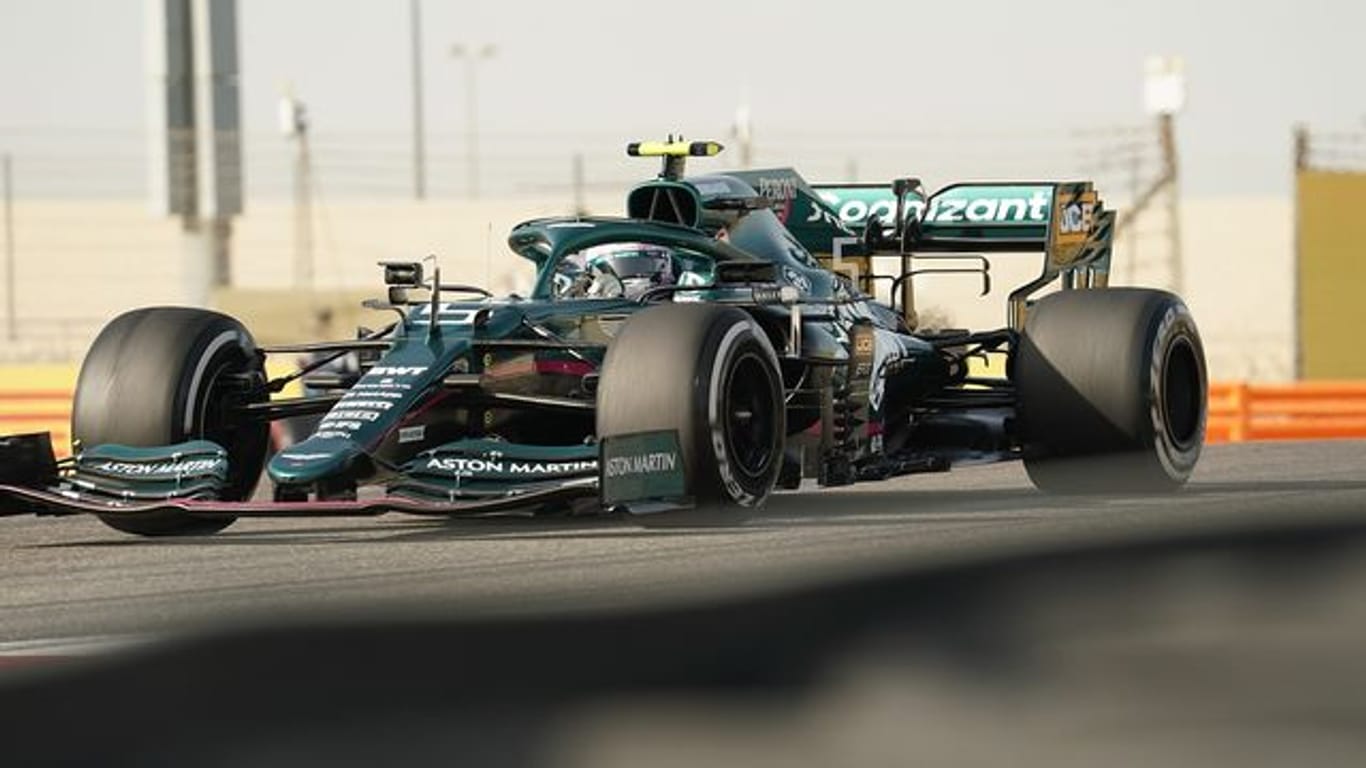 Vettel kam in seinem Haas in der Qualifikation zum Großen Preis von Bahrain lediglich zum 18.