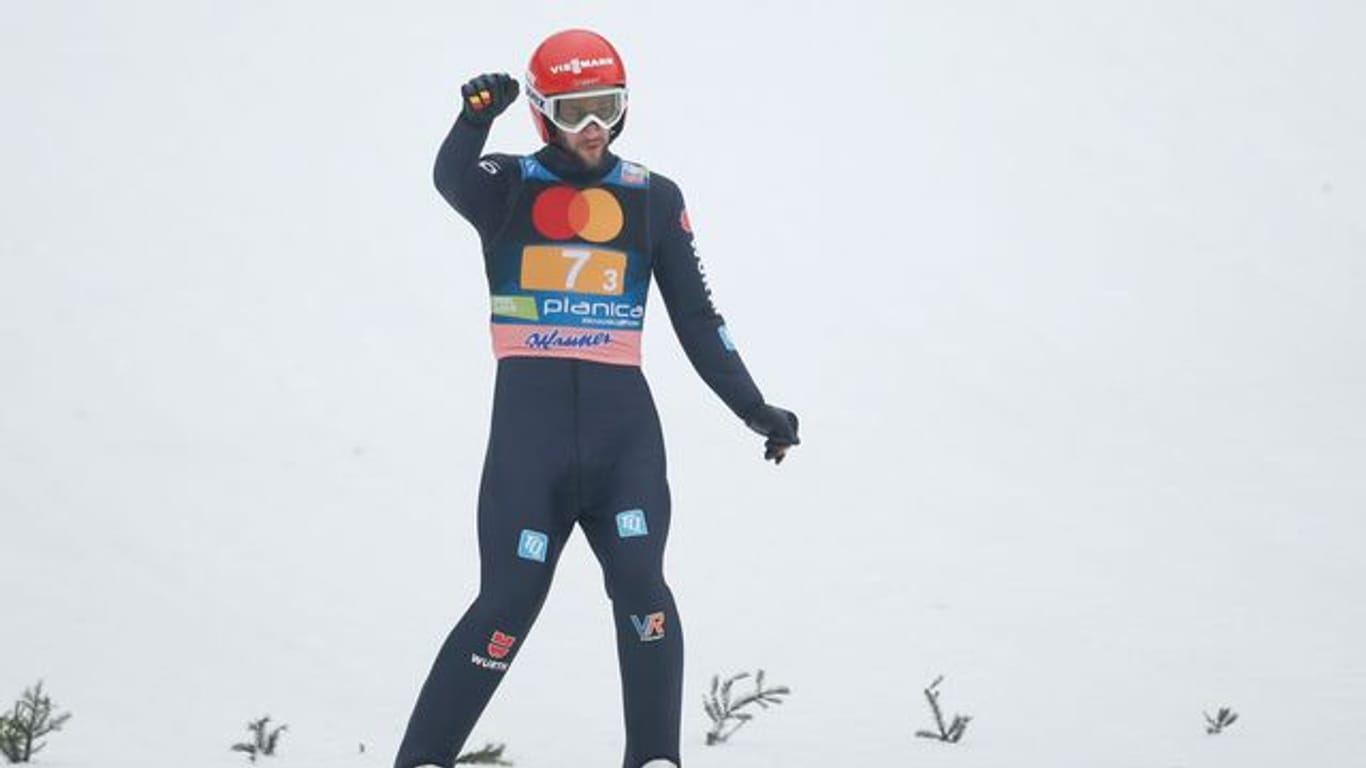 Siegte mit Deutschlands Skisprung-Assen in Planica: Markus Eisenbichler.