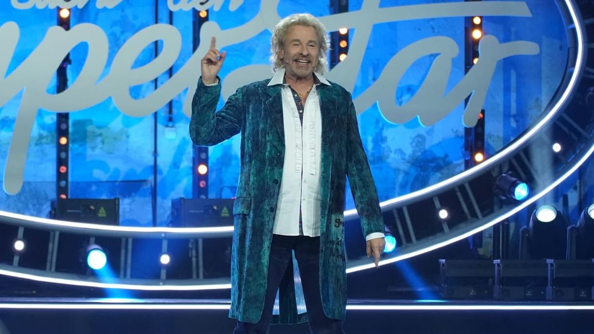 Thomas Gottschalk: Er sprang am Samstagabend für Dieter Bohlen bei DSDS ein.